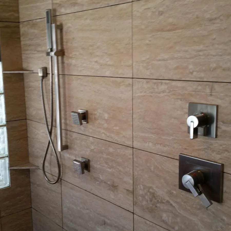 Shower fixture installation for Water Heater Replacement in Rutland